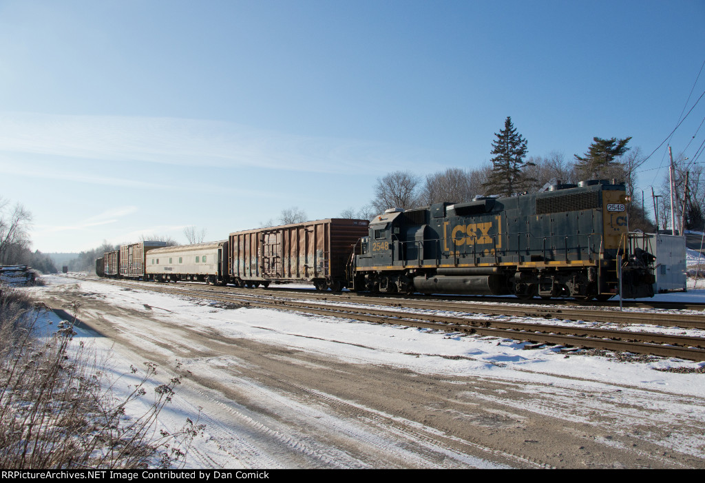 CSXT 2548 Switches Danville Jct. 